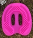 Hot Pink Ground Control Horseshoes  - GCHotPinkGC-Clear-000